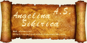 Angelina Sikirica vizit kartica